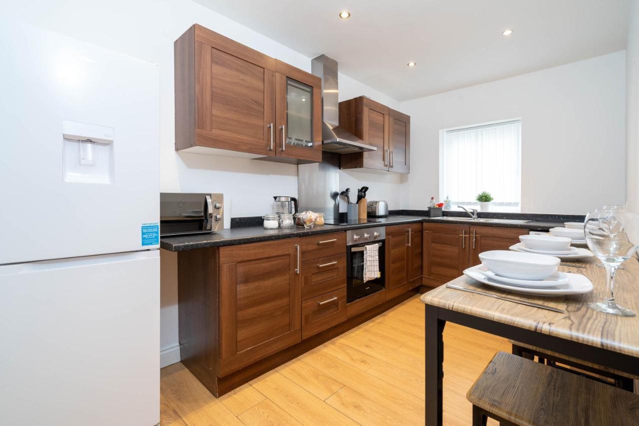 Three Bedroom Apartment- One Choice Stays Serviced Accommodation- Jewellery Quarter Birmingham Eksteriør bilde
